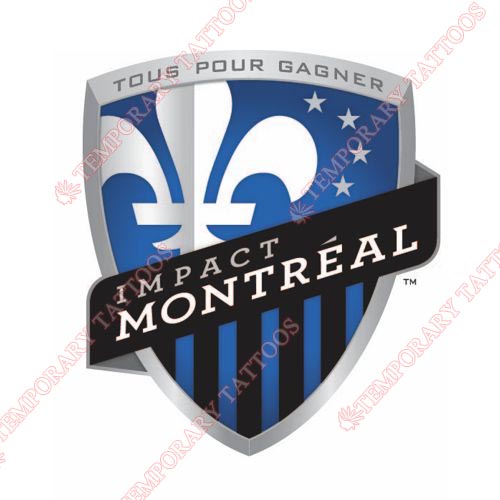 Montreal Impact Customize Temporary Tattoos Stickers NO.8400